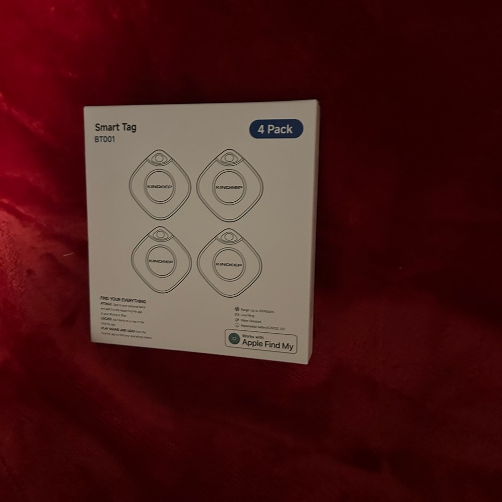 Smart Tag 4 Pack - White